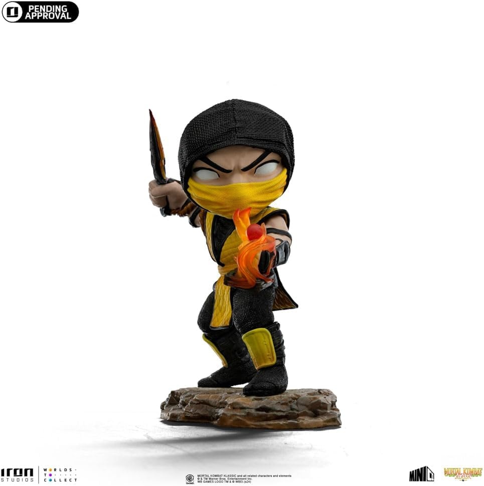 image:imageIron Studios Collectbile Statue Scorpion  Mortal Kombat  Minico PVC Multicolor 61 inches