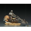 image:imageIron Studios 110 The Mandalorian on Speederbike Deluxe Art  The Mandalorian