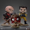 image:imageIron Studios Collectible Statue Art Scale 110 Deadpool Unmasked Minico Polystone Resin Multicolor 54 inches