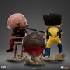 image:imageIron Studios Collectible Statue Art Scale 110 Deadpool Unmasked Minico Polystone Resin Multicolor 54 inches