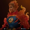 image:imageIron Studios Collectible Statue Human Torch Blue Suit Variant Fantastic Four Art Scale 110 Polystone Resin 118inches