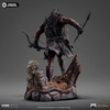 image:imageIron Studios Collectible Statue Lurtz UrukHai Leader  The Lord of The Rings  Art Scale 110 Polystone Multicolor 9 inches