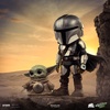 image:imageIron Studios Collectible Statue Mandalorian and Grogu Movie Minico Multicolor Polystone Resin 146cm 57 Inches
