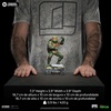 image:imageIron Studios Collectible Statue Michelangelo TMNT Movie Art Scale 110 Polystone Resin Multicolor 73 inches