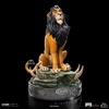 image:imageIron Studios Collectible Statue Scar 100 Years Version Disney 100th The Lion King Art Scale 110 Polystone Resin Multicolor 75 inches