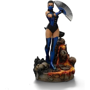 image:imageIron Studios Collectible Statue Art Scale 110 Kitana  Mortal Kombat Polystone Resin Multicolor 88 inches