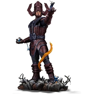 image:imageIron Studios Collectible Statue Galactus Diorama Deluxe Fantastic Four Demi Art Scale 120 Polystone Resin 29 inches