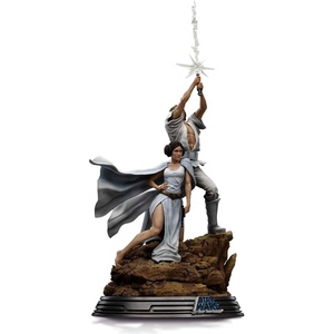 image:imageIron Studios Collectible Statue Luke and Leia Star Wars Art Scale 110 Polystone Resin 161 Inches