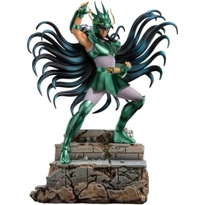 image:imageIron Studios Collectible Statue Statue Dragon Shiryu Deluxe  Saint Seiya  Art Scale 110 Polystone Resin Multicolor 151 inches